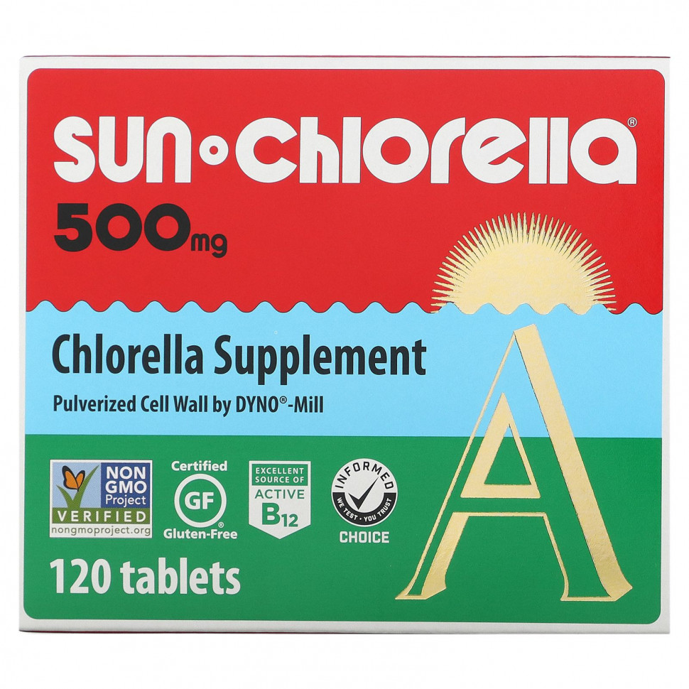   Sun Chlorella, , 500 , 120     -     -,    