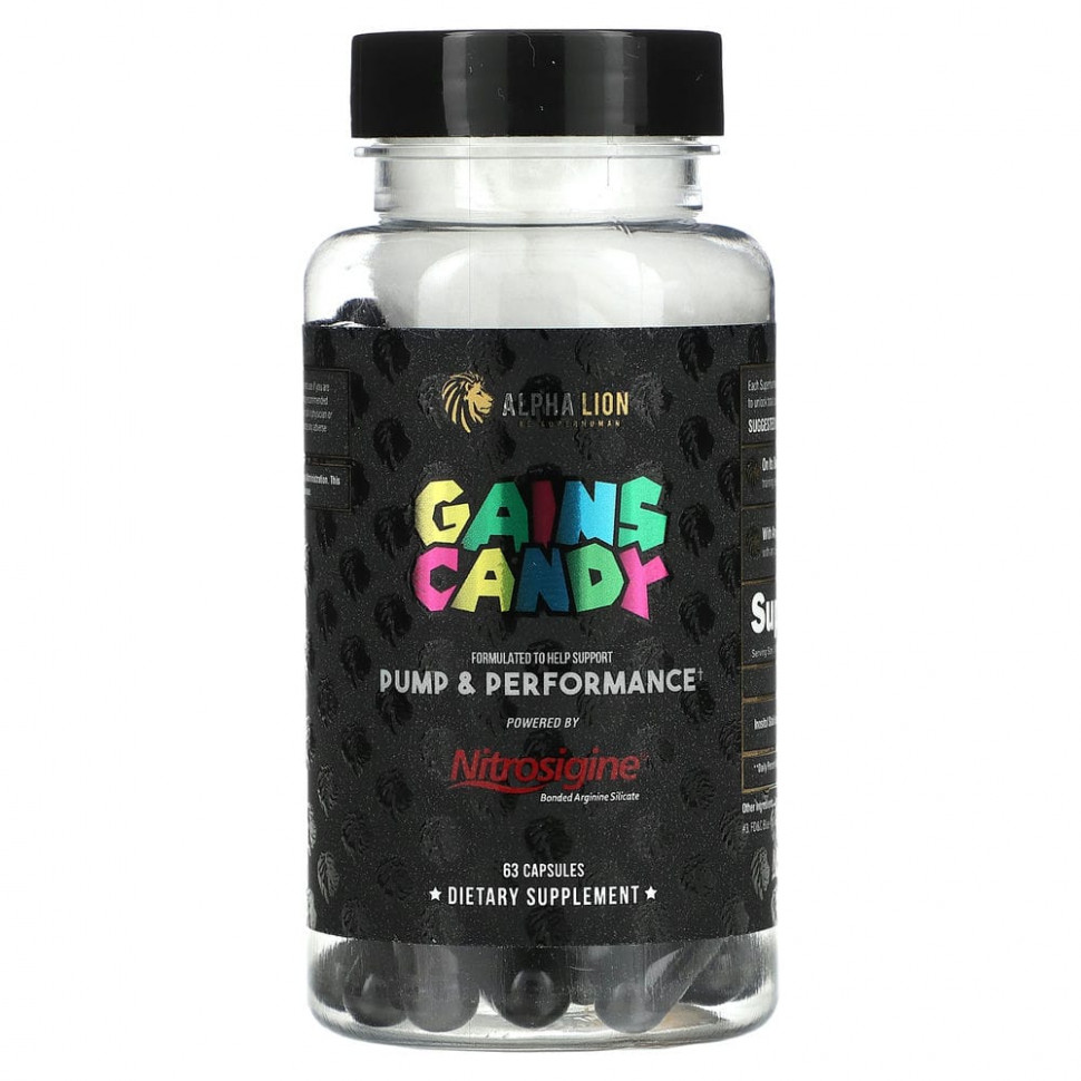   ALPHA LION, Gains Candy, , 63     -     -,    