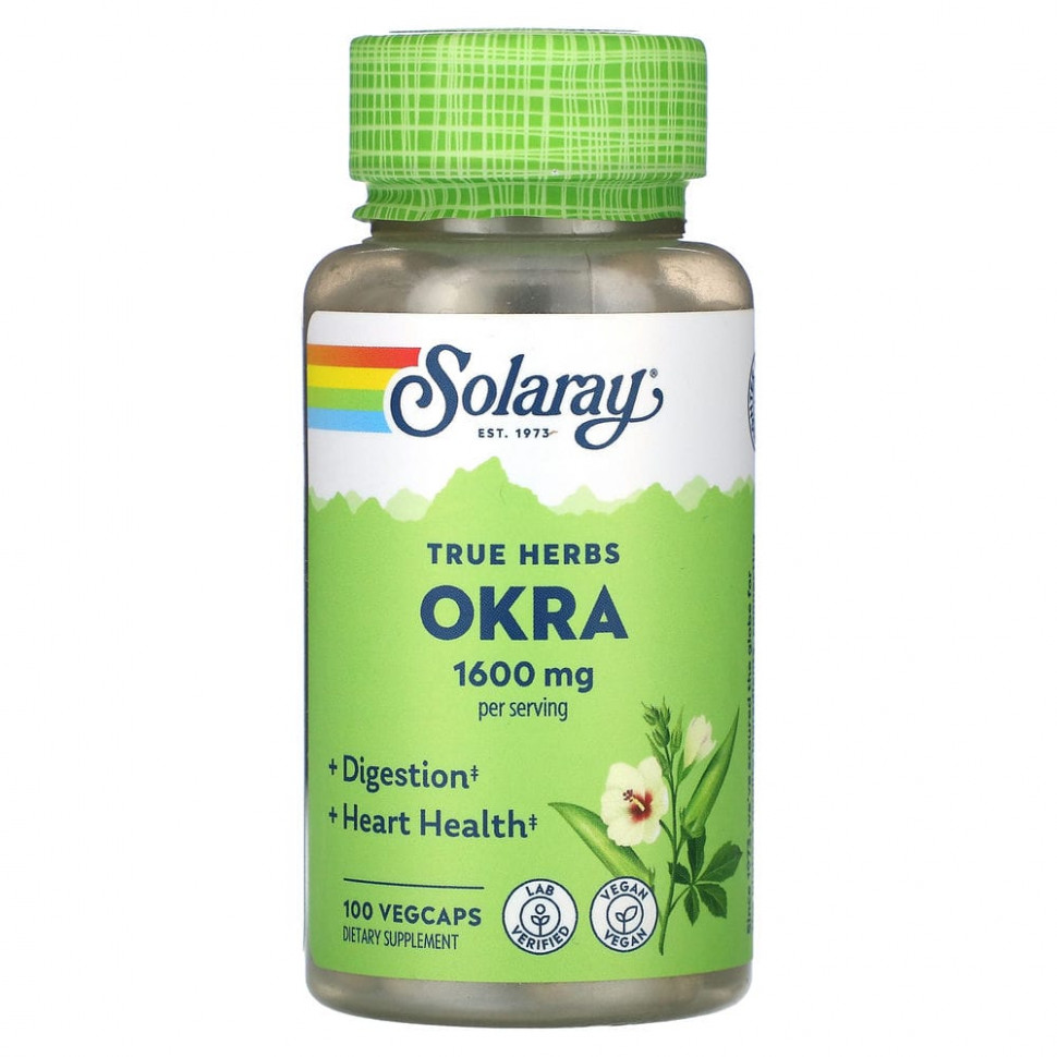   Solaray, True Herbs, , 400 , 100      -     -,    