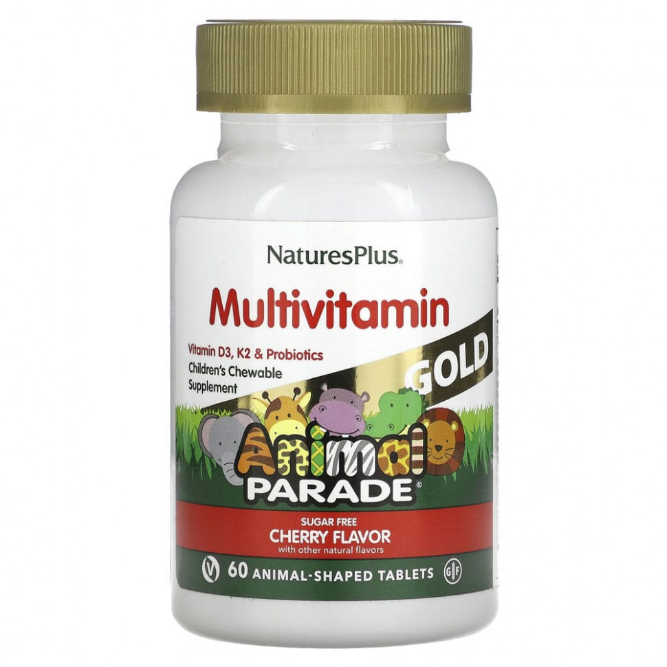   NaturesPlus, Source of Life, Animal Parade Gold,      ,   , 60        -     -,    