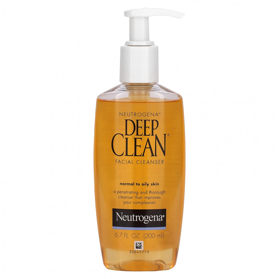   Neutrogena, Deep Clean,    ,     , 200  (6,7 . )    -     -,    