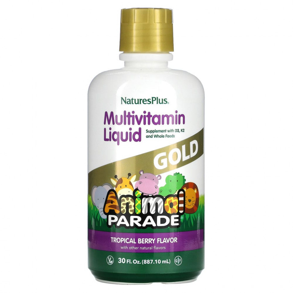   NaturesPlus, Source of Life, Animal Parade, Gold Liquid,      ,   , 887,10  (30 . )    -     -,    