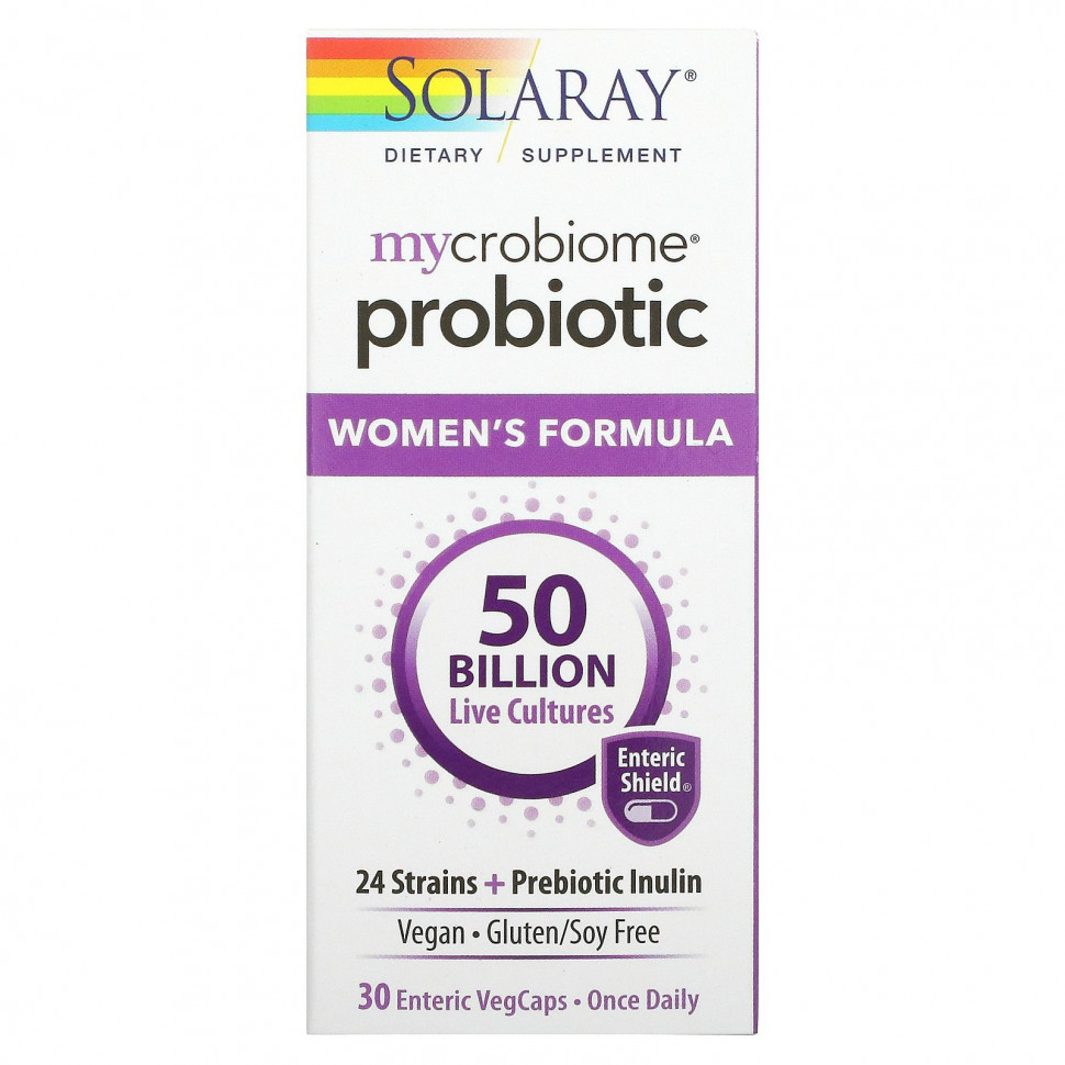   Solaray,  Mycrobiome  , 50   , 30  ,       -     -,    