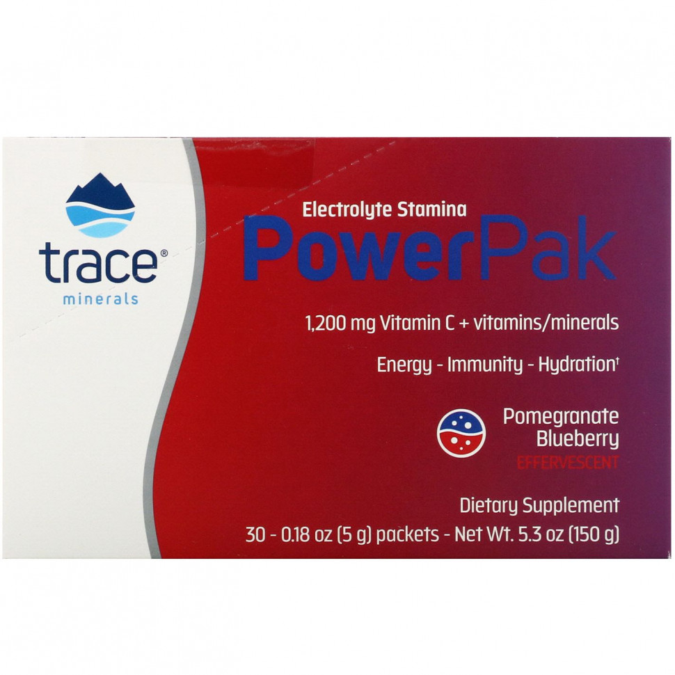   Trace Minerals ,    , PowerPak,     , 30   5  (0,18 )    -     -,    