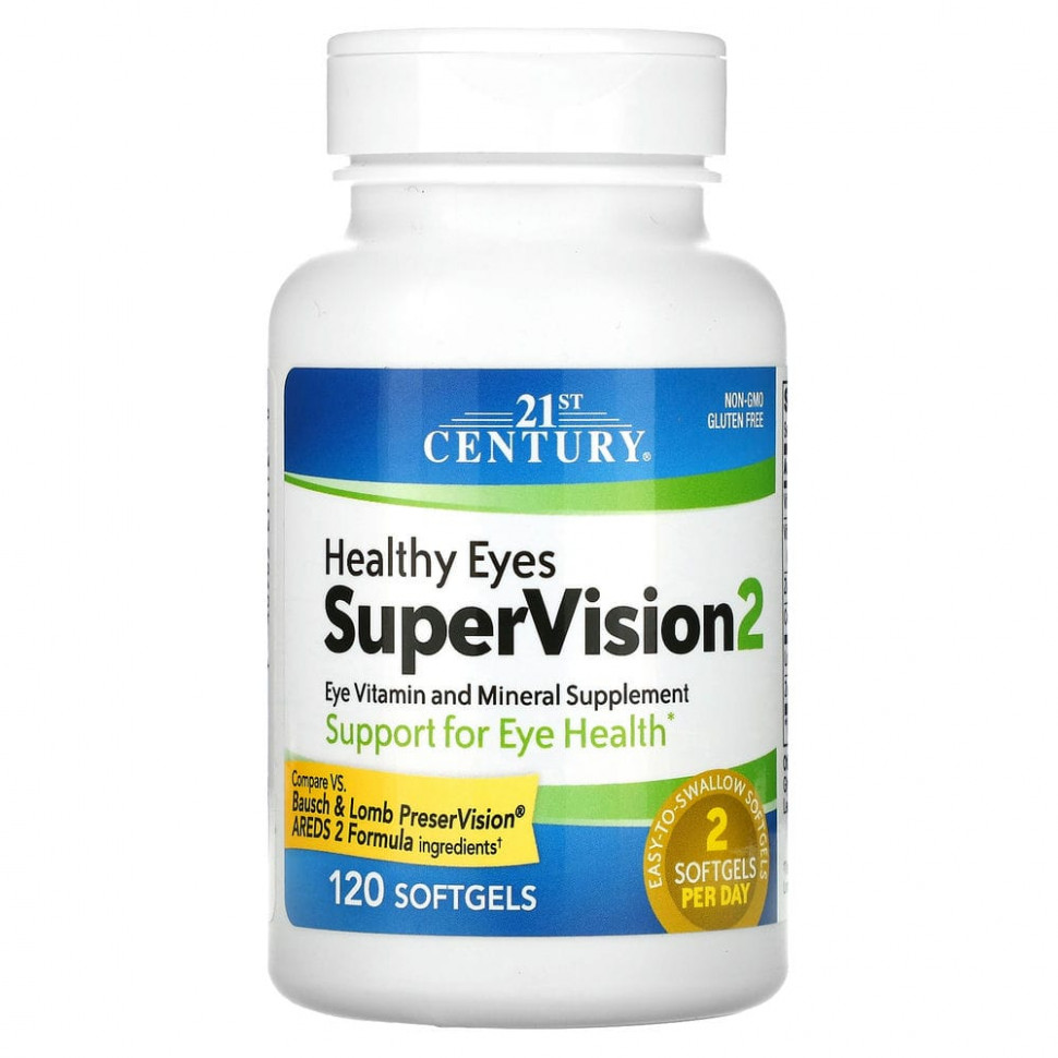   21st Century, Healthy Eyes SuperVision2,   , 120     -     -,    