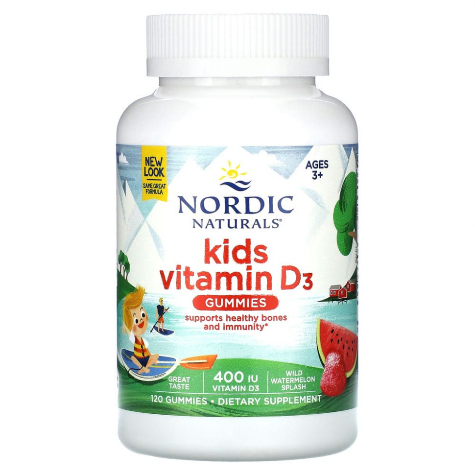   Nordic Naturals,     D3,  , 400 , 120      -     -,    