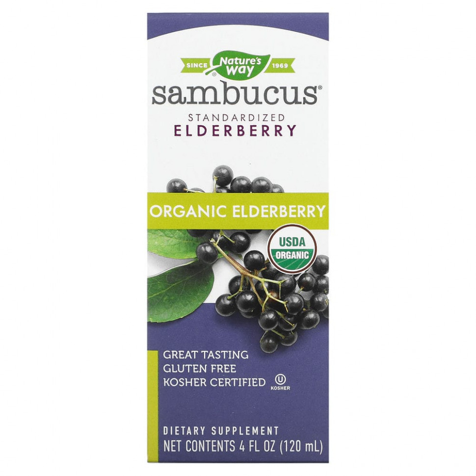   Nature's Way, Sambucus,   ,  , 120  (4 . )    -     -,    