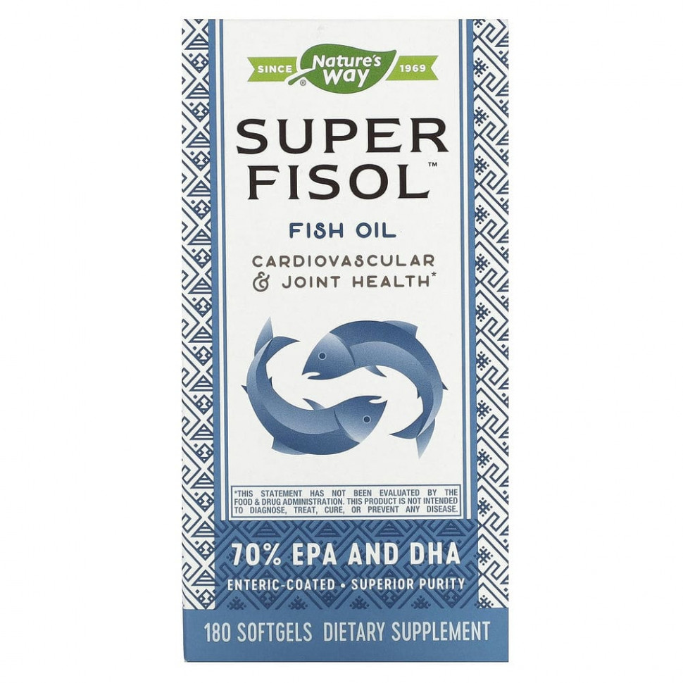   Nature's Way, Super Fisol,  , 180      -     -,    