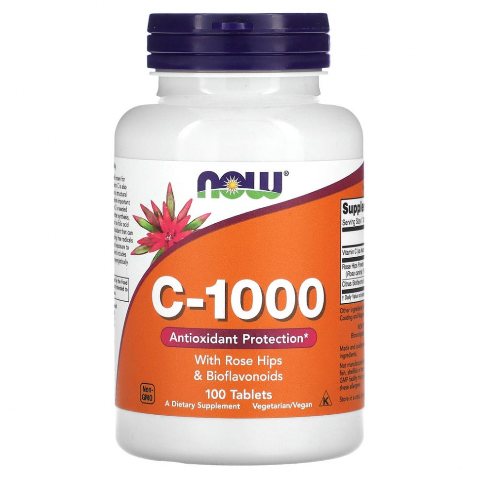   NOW Foods, C-1000,    , 100     -     -,    