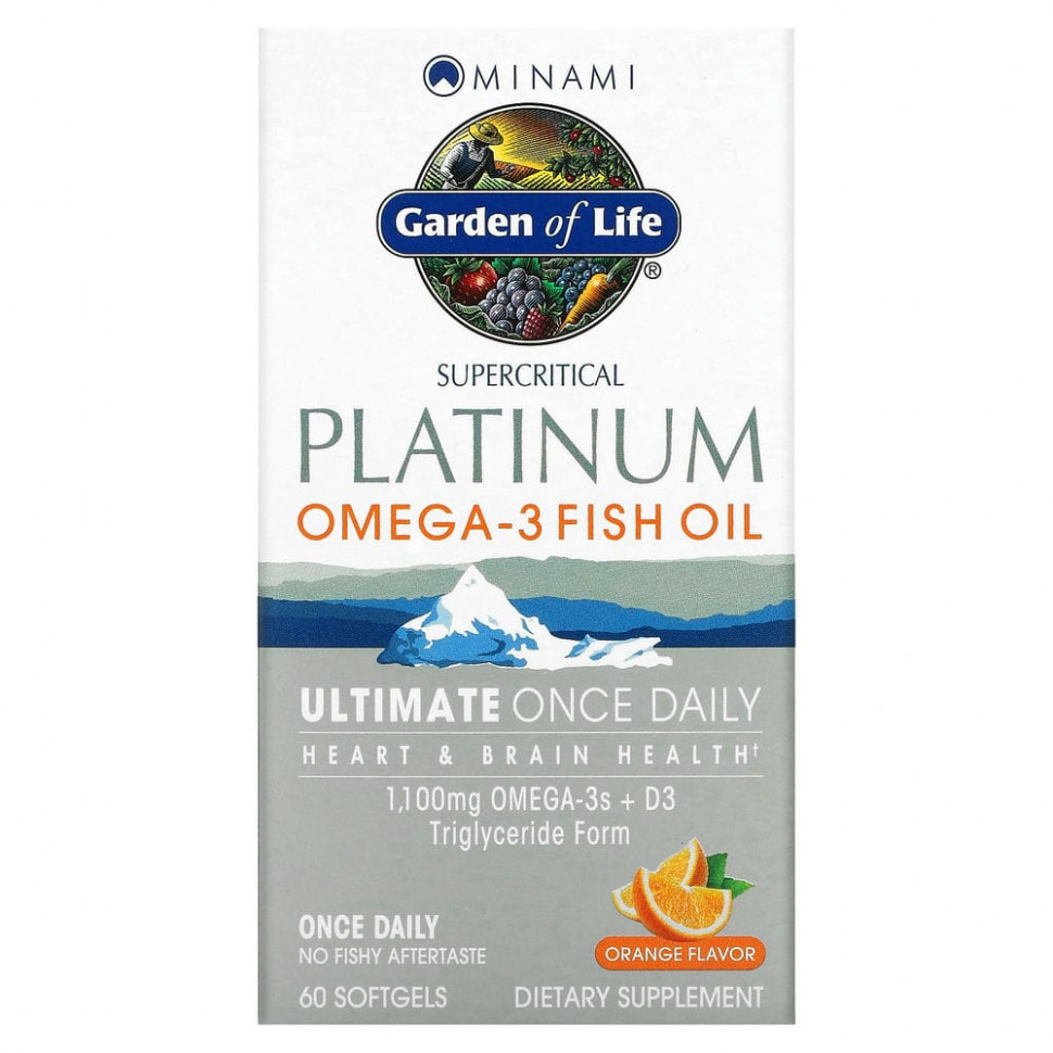   Minami Nutrition, Platinum,   -3   , 60       -     -,    