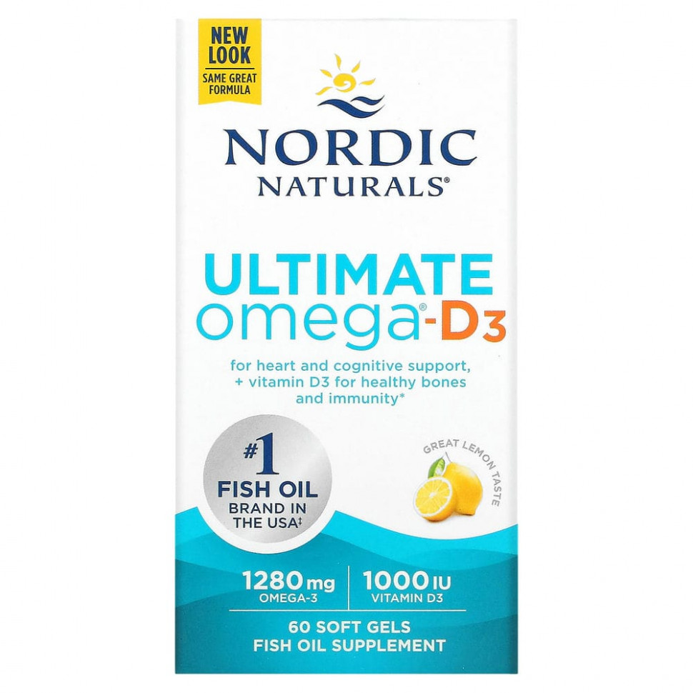   Nordic Naturals, -D3 Ultimate, , 1000 , 60      -     -,    