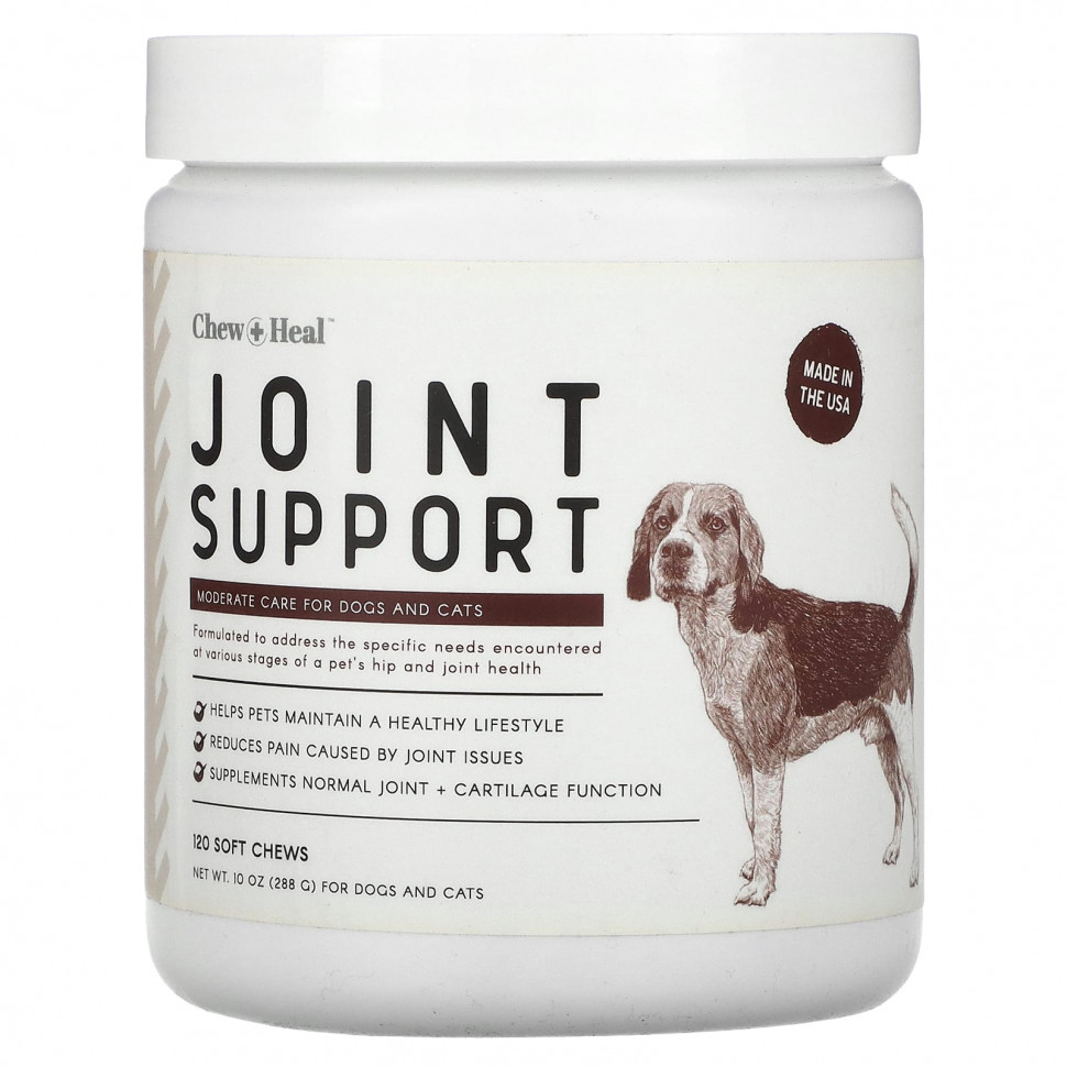   Chew + Heal, Joint Support,    , 120  , 288  (10 )    -     -,    