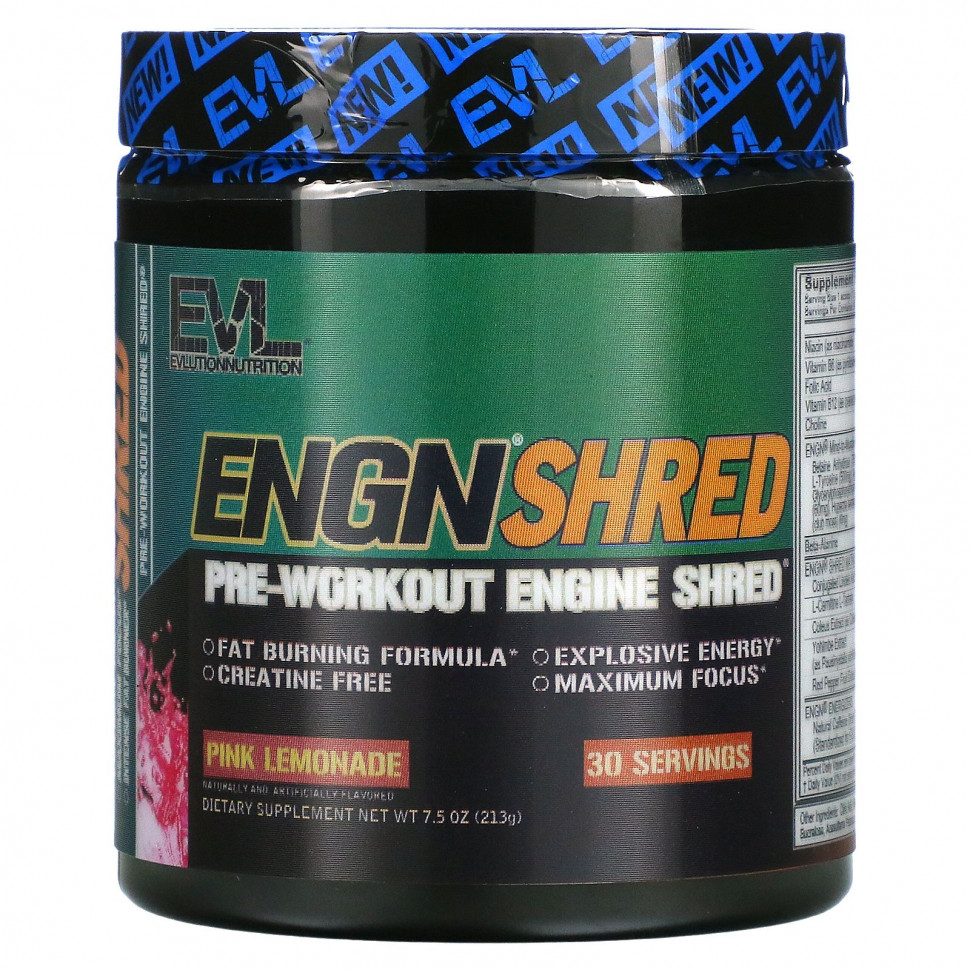   EVLution Nutrition, ENGN Shred,     ,  , 213  (7,5 )    -     -,    