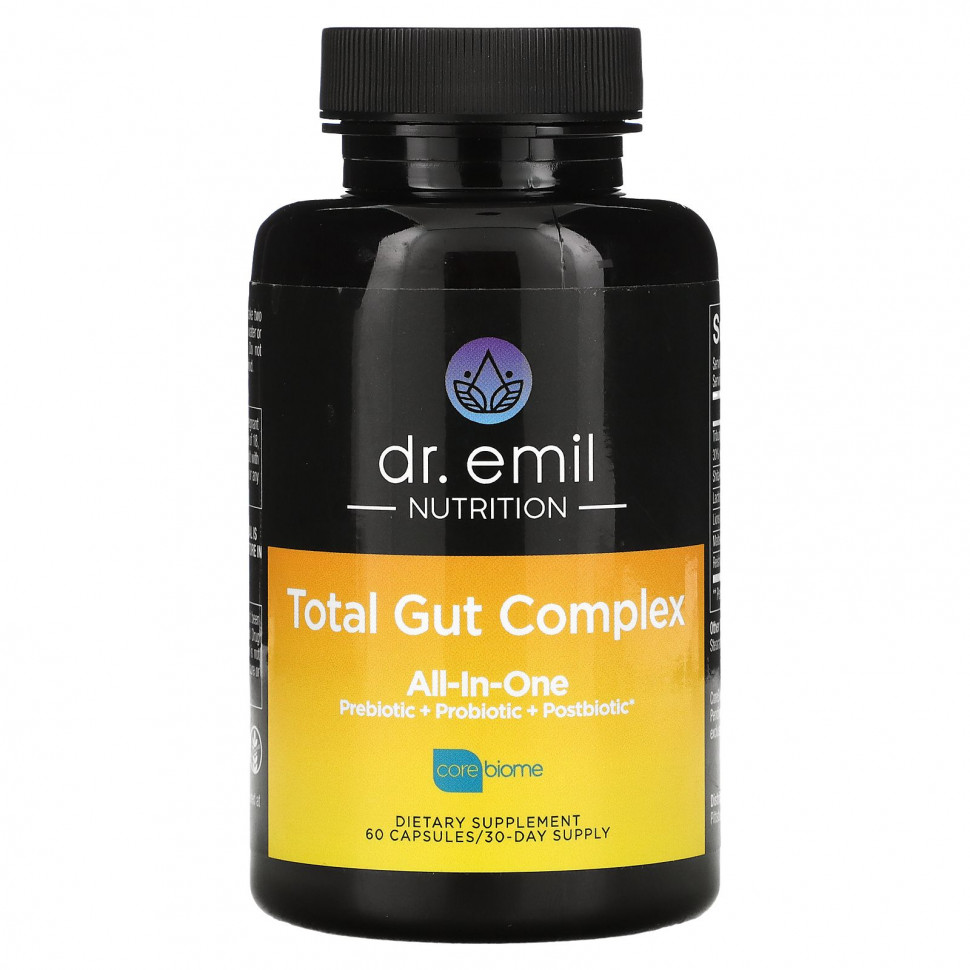   Dr Emil Nutrition, Total Gut Complex, 60     -     -,    