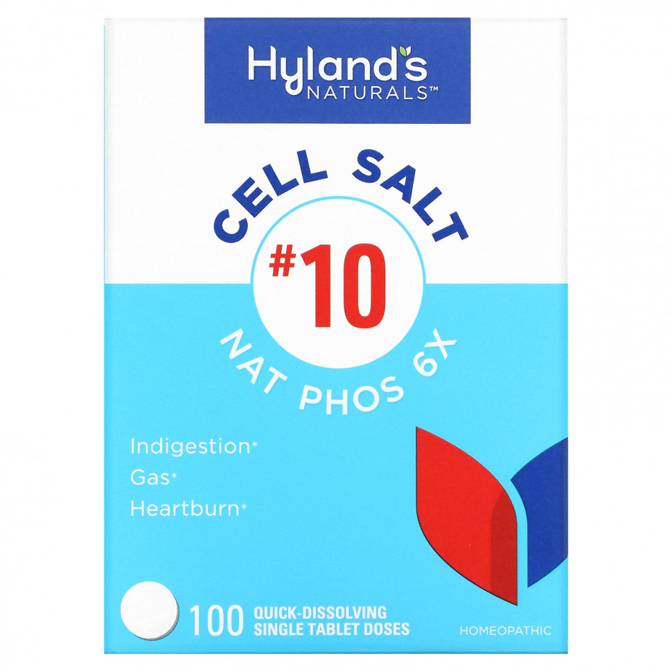   Hyland's, Cell Salt # 10, 100       -     -,    