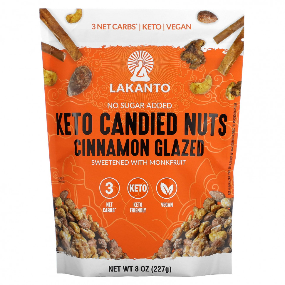   Lakanto, Keto Candied Nuts,    , 227  (8 )    -     -,    