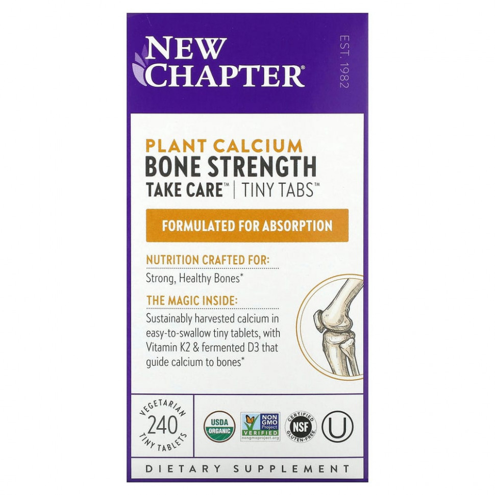   New Chapter, Bone Strength Take Care,       , 240  -    -     -,    