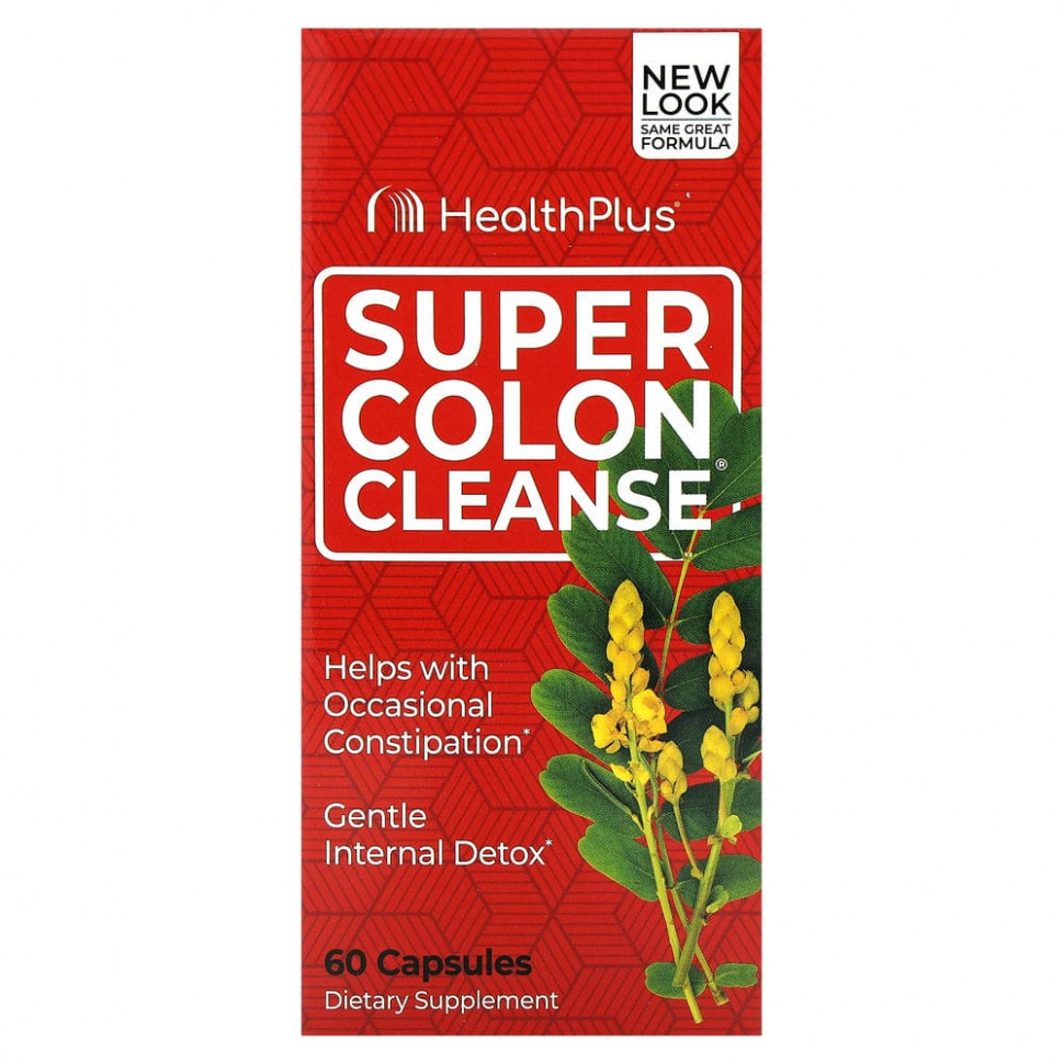   Health Plus, Super Colon Cleanse,      , 60     -     -,    