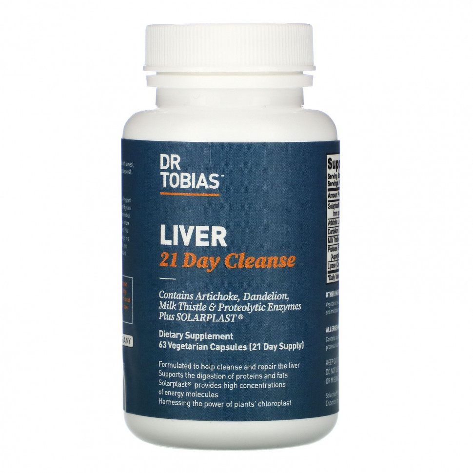   Dr. Tobias, Liver 21 Day Cleanse, 63      -     -,    