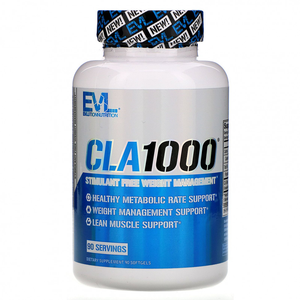   EVLution Nutrition, CLA1000,      , 90     -     -,    