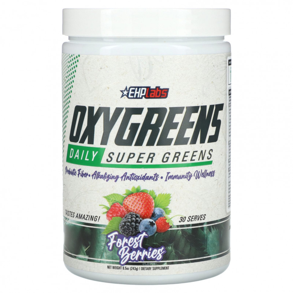   EHPlabs, Oxygreens Daily Super Greens,  , 243  (8,5 )    -     -,    