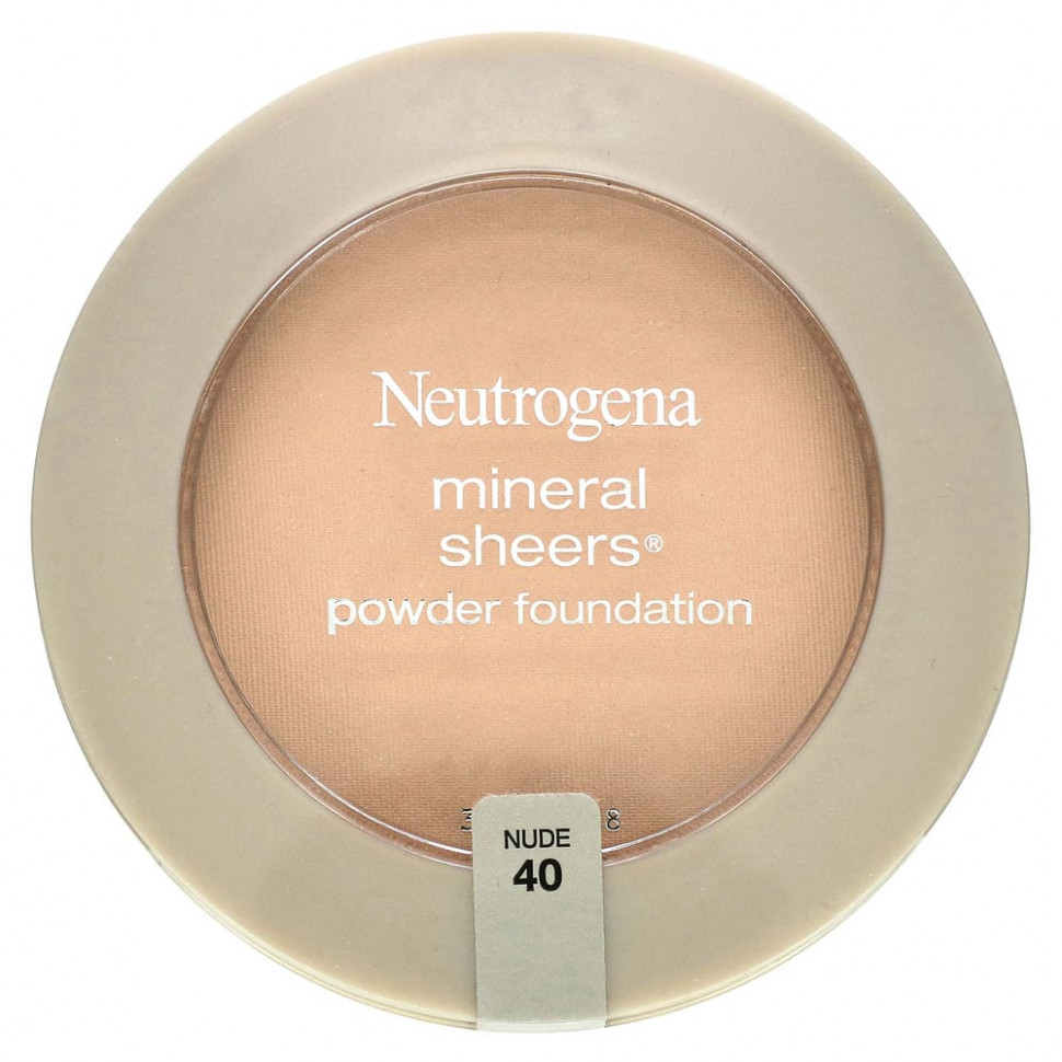   Neutrogena, Mineral Sheers,  ,  Nude 40, 9,6  (0,34 )    -     -,    