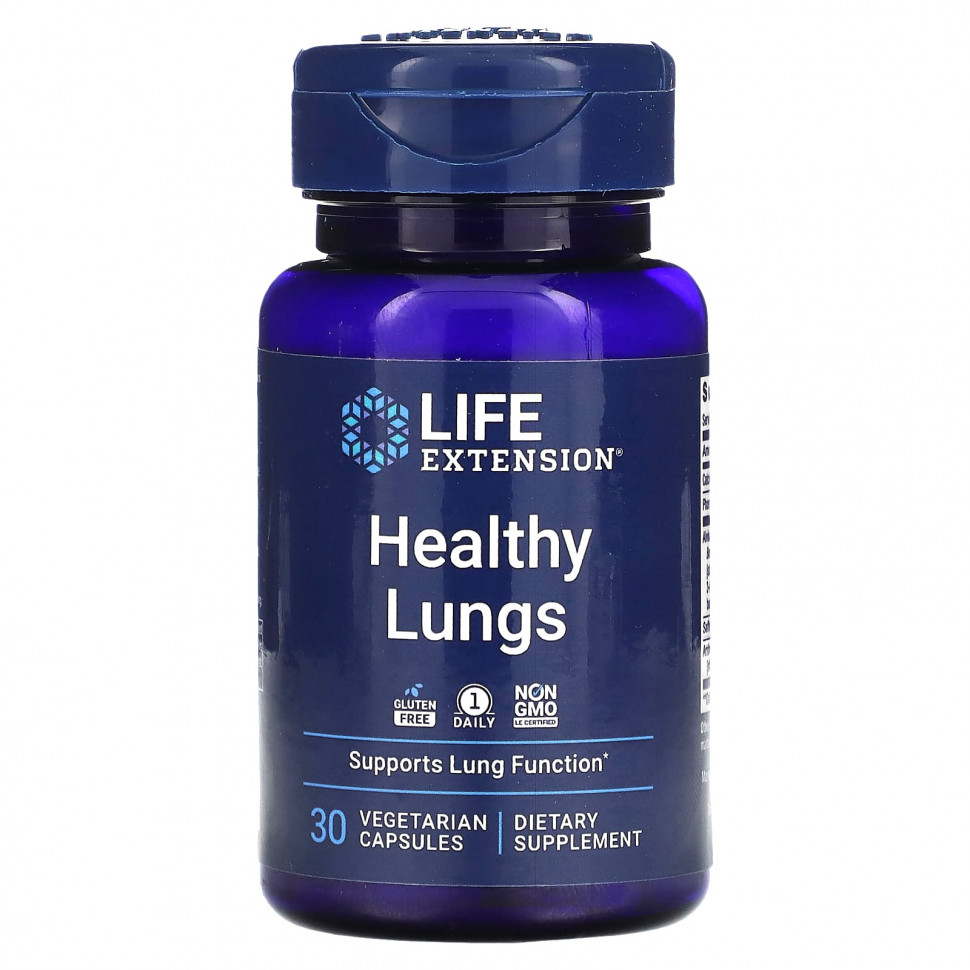   Life Extension, Healthy Lungs, 30      -     -,    