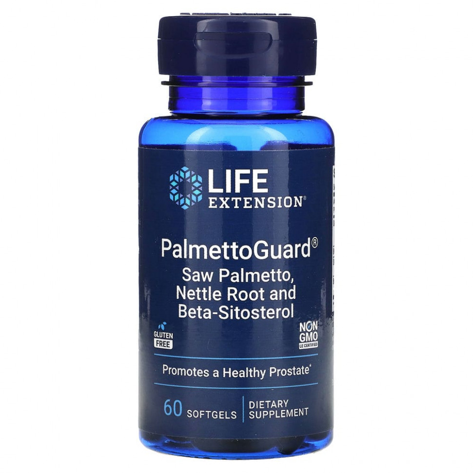   Life Extension, PalmettoGuard,      -, 60     -     -,    