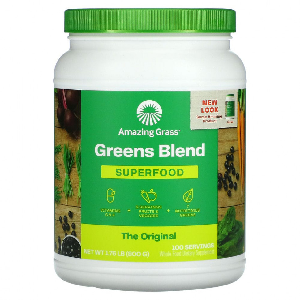   Amazing Grass, Green Superfood, The Original, 800  (28,2 )    -     -,    