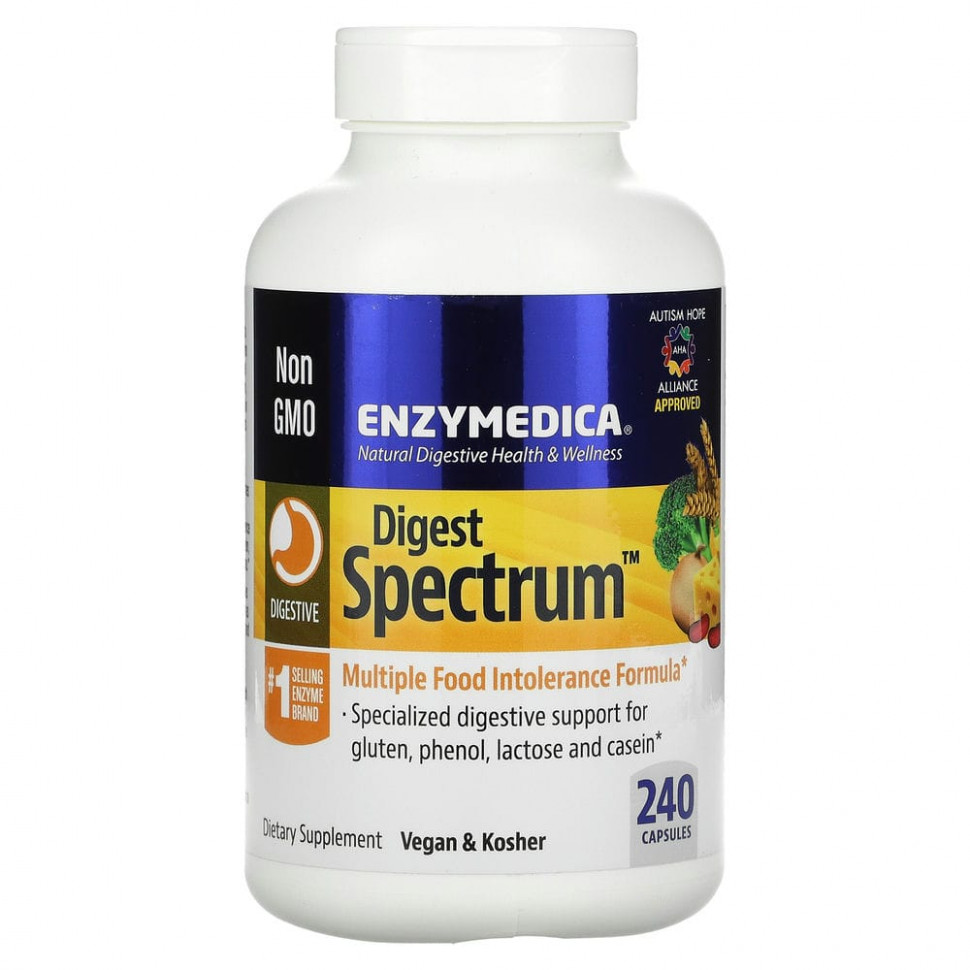   Enzymedica, Digest Spectrum, 240     -     -,    