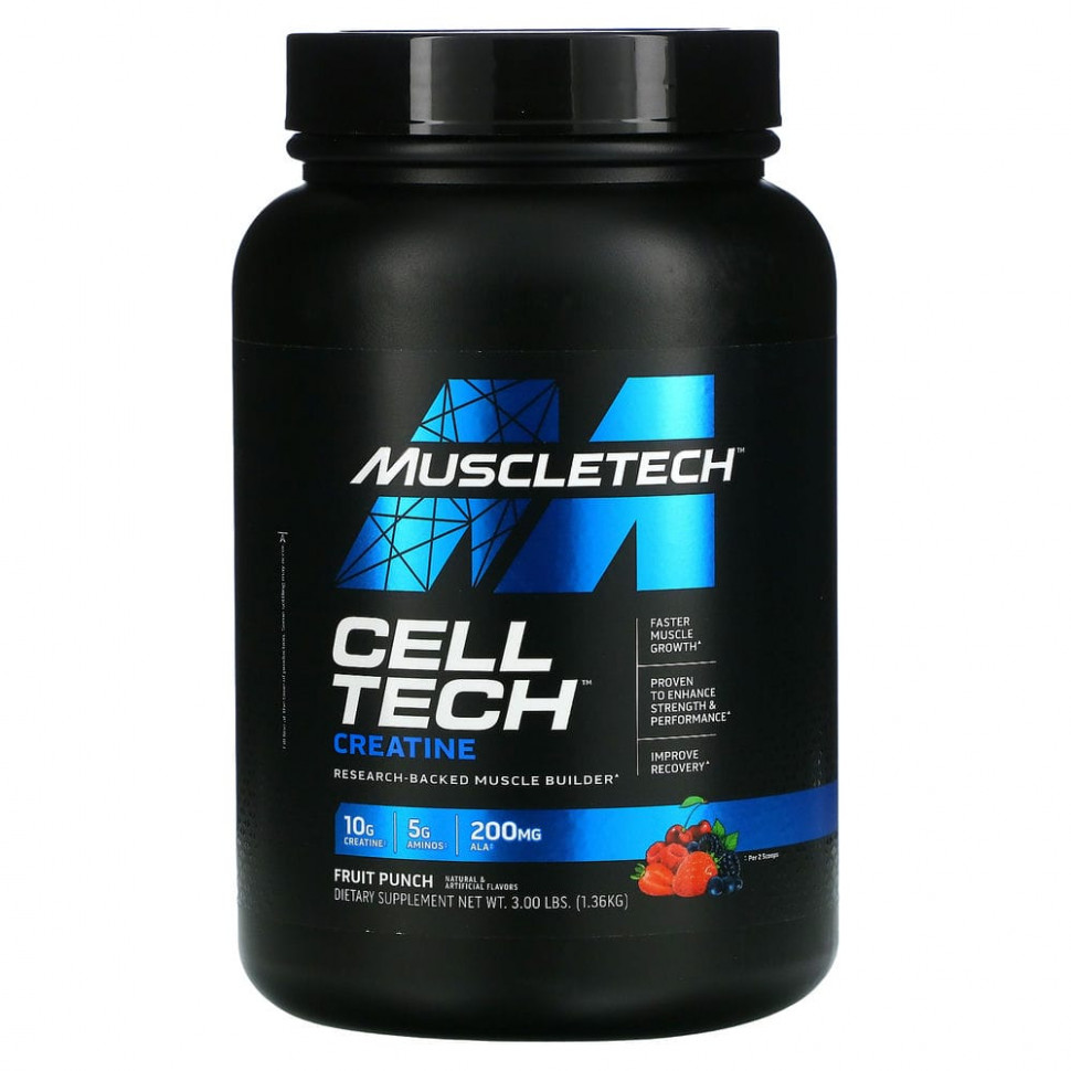   Muscletech, Performance Series, CELL-TECH Creatine,  , 1,36  (3 )    -     -,    