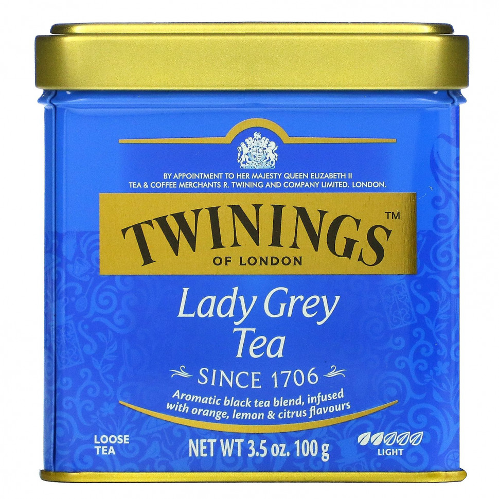   Twinings, Lady Grey,  , 100  (3,5 )    -     -,    