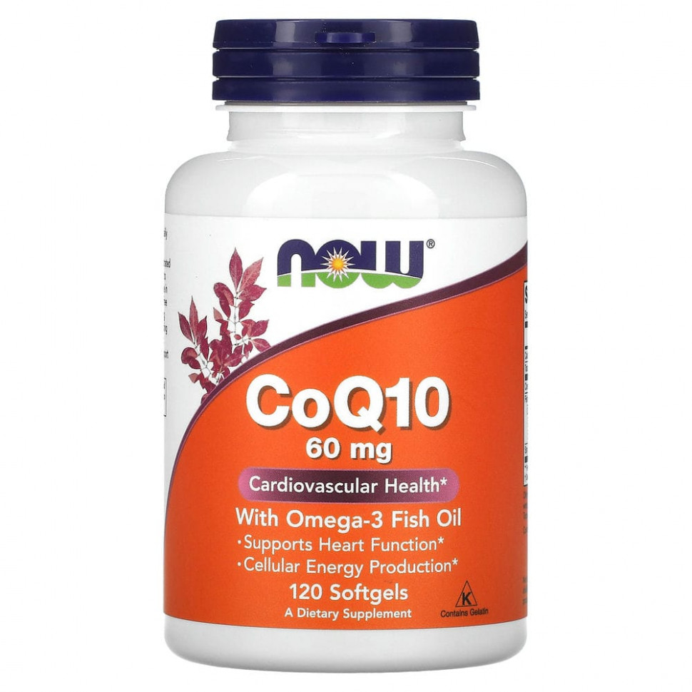   NOW Foods,  Q10     -3, 60 , 120     -     -,    