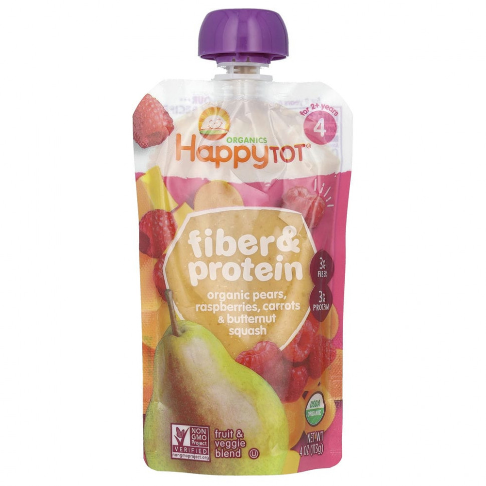   Happy Family Organics, Happytot,   ,  4,  , ,    , 113  (4 )    -     -,    