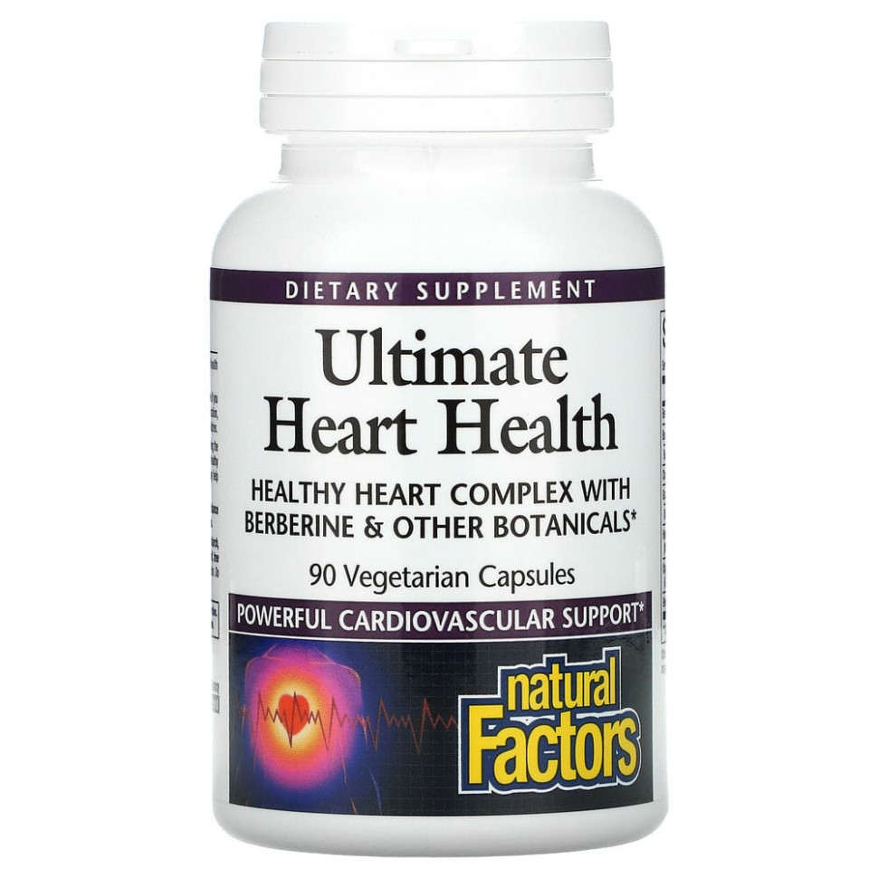   Natural Factors, Ultimate Heart Health,   , 90      -     -,    