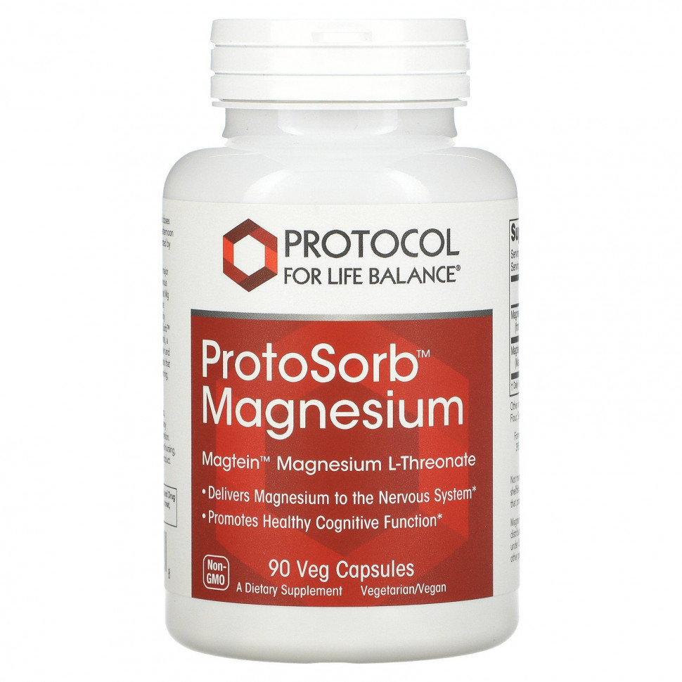   Protocol for Life Balance, Protosorb Magnesium, 90      -     -,    