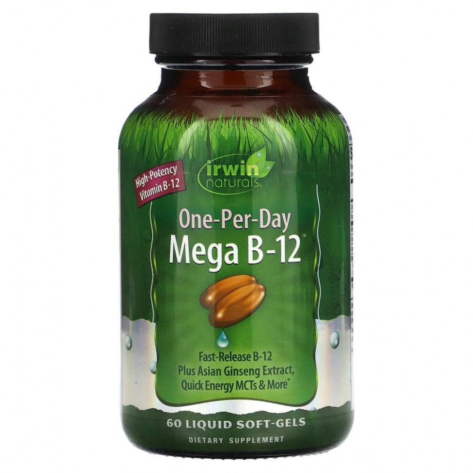   Irwin Naturals, 'B-12 ',   B12, 60         -     -,    