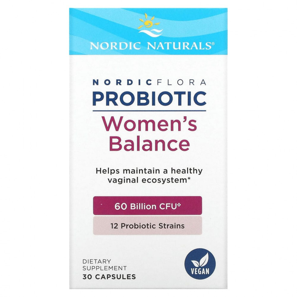   Nordic Naturals, Nordic Flora,   , 60  , 30     -     -,    