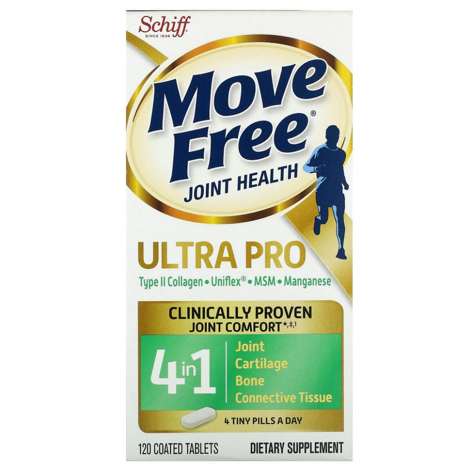   Schiff, Move Free Joint Health, Ultra Pro, 120       -     -,    