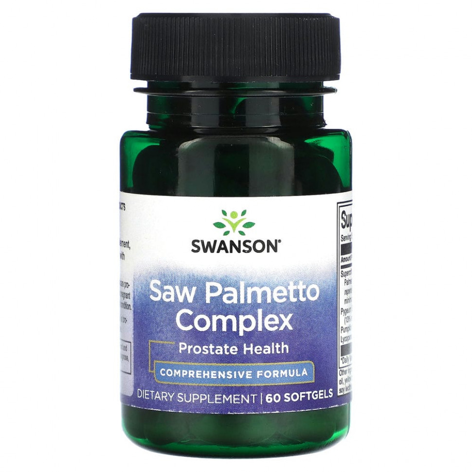   Swanson, Saw Palmetto, 60      -     -,    