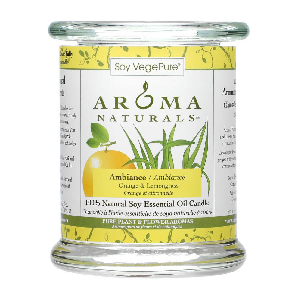   Aroma Naturals, Soy VegePure, 100%     , ,    8.8  (260 )    -     -,    