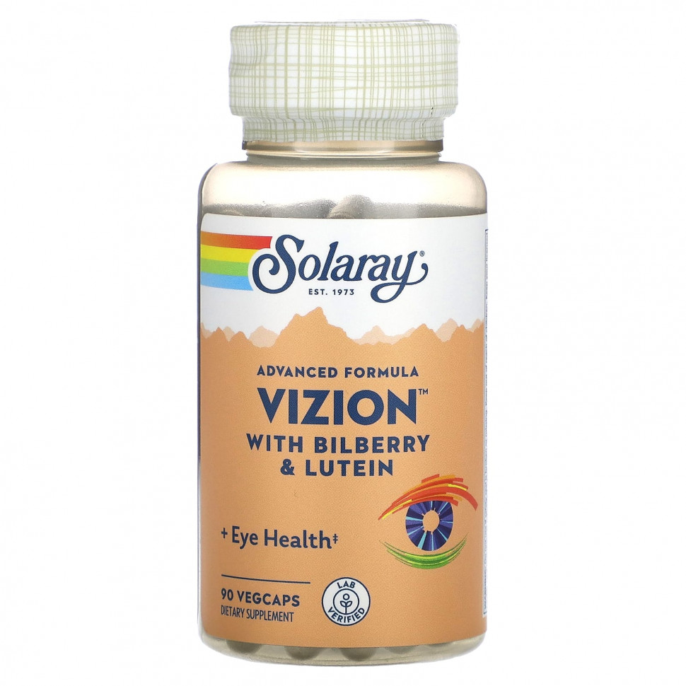   Solaray, Advanced Formula Vizion    , 90      -     -,    