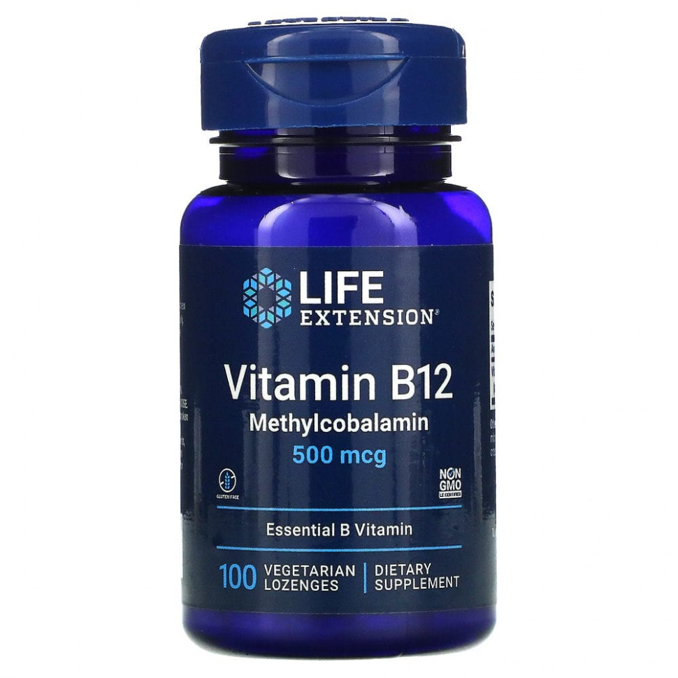   Life Extension,  B12, 500 , 100      -     -,    