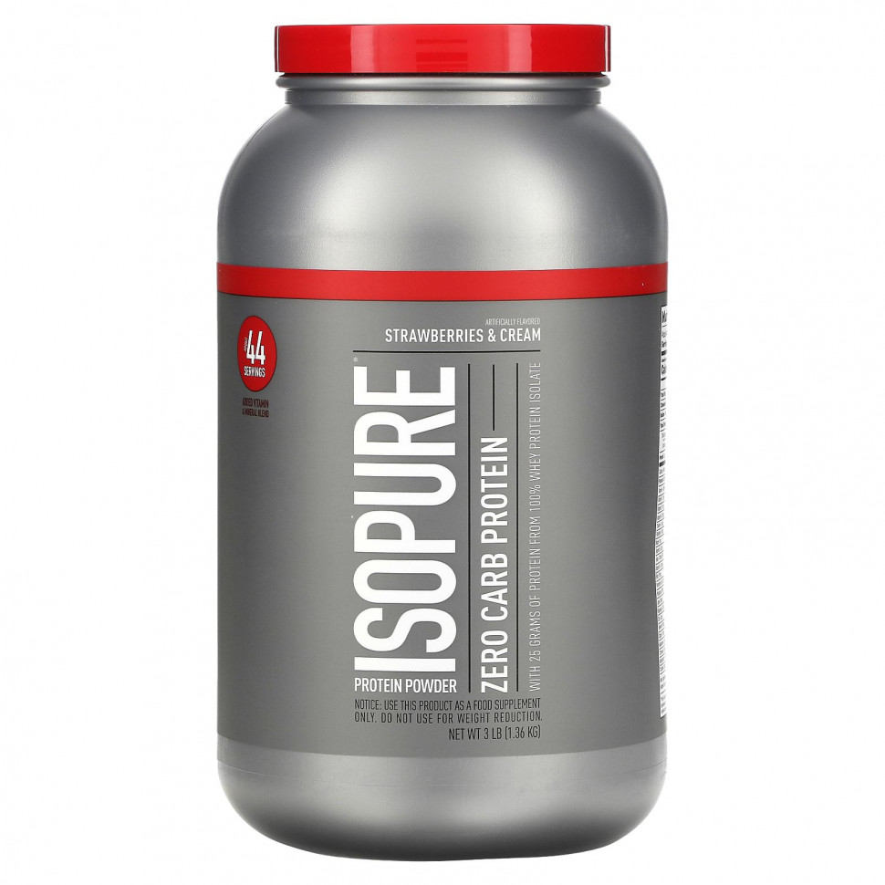   Isopure, Zero Carb,  ,   , 1,36  (3 )    -     -,    