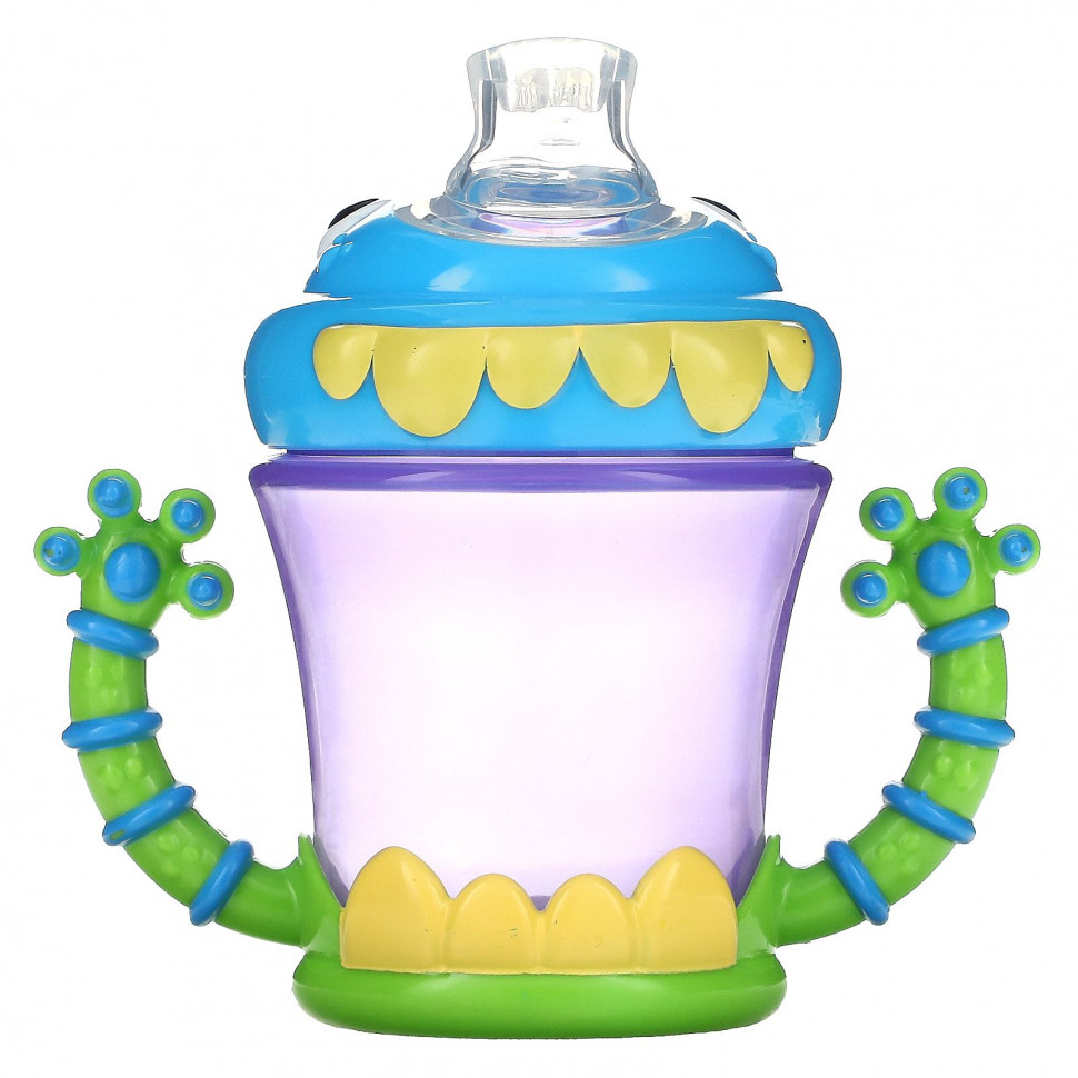   Nuby, iMonster Grip N 'Sip Cup,  4 , 210  (7 )    -     -,    