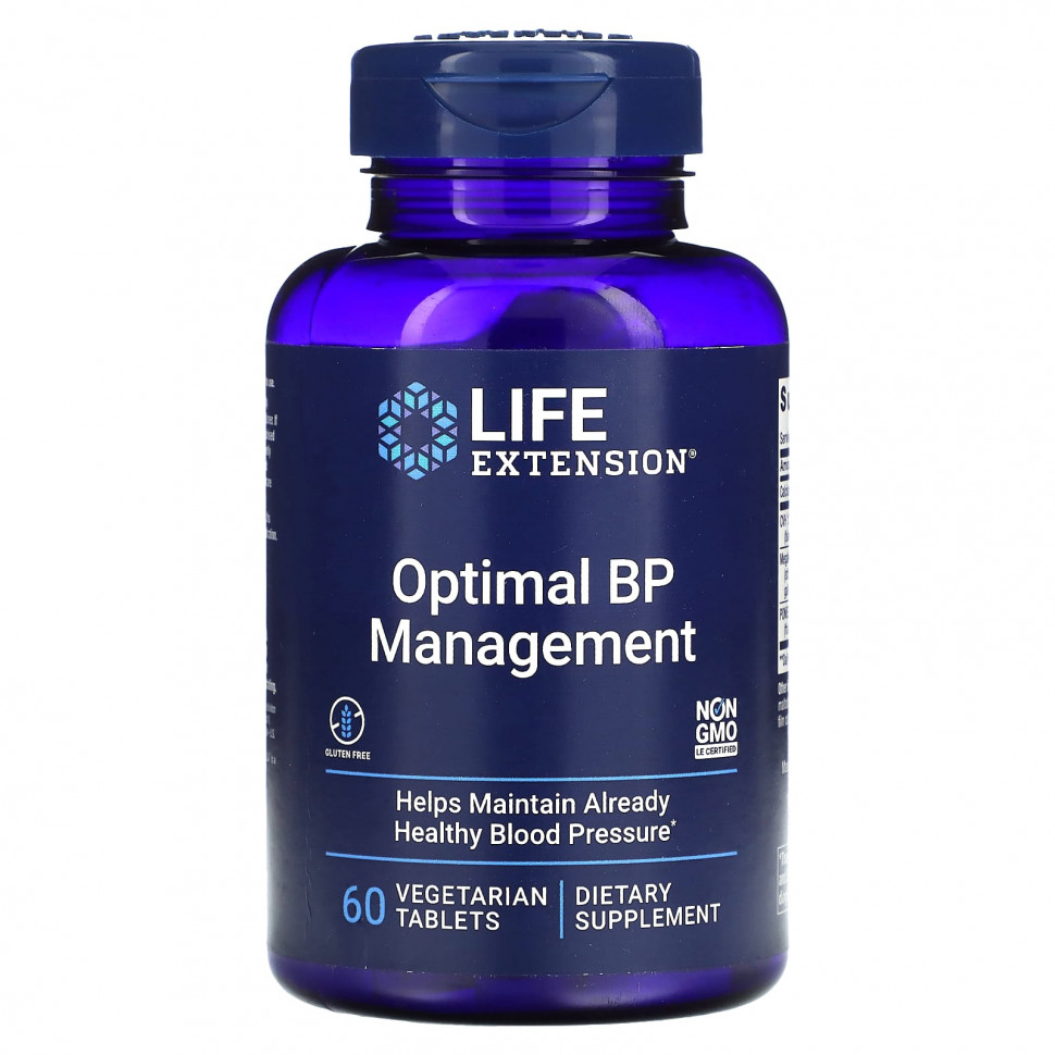   Life Extension, Optimal BP Management, 60      -     -,    