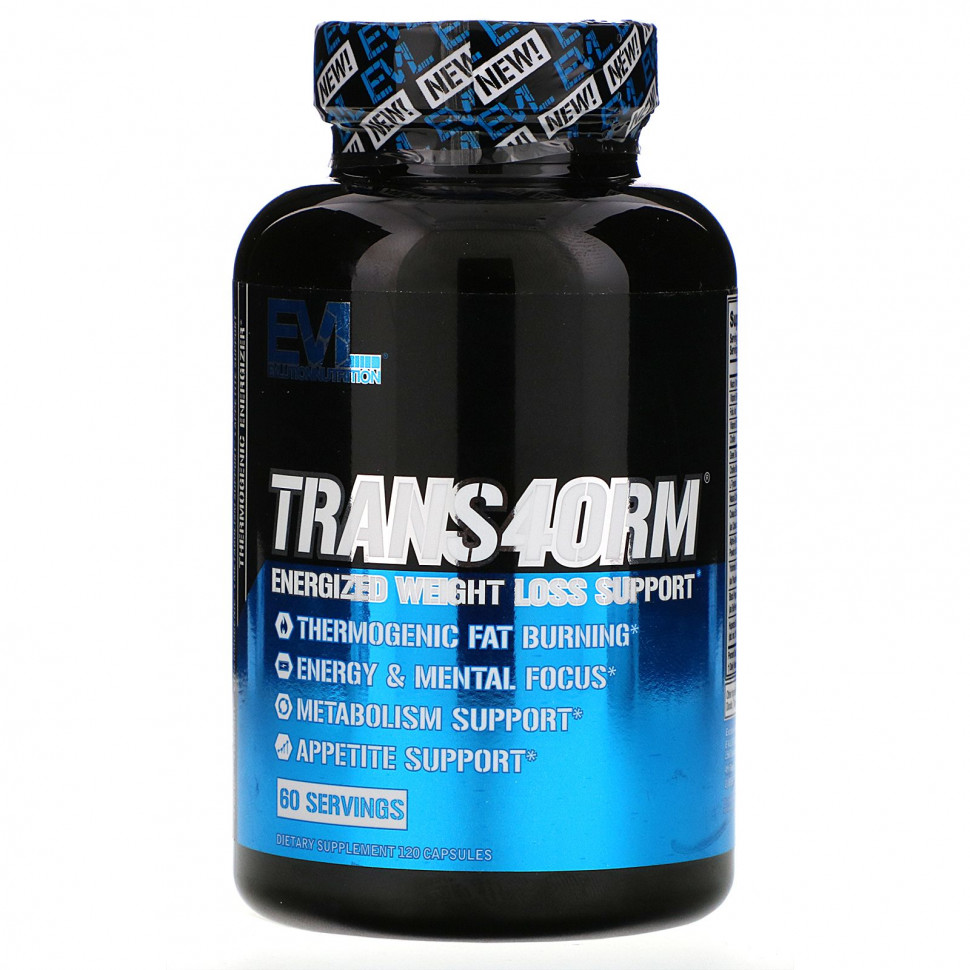   EVLution Nutrition, Trans4orm,     , 120     -     -,    