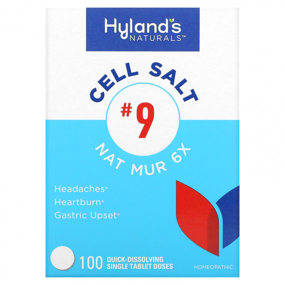   Hyland's, Cell Salt  9, 100       -     -,    