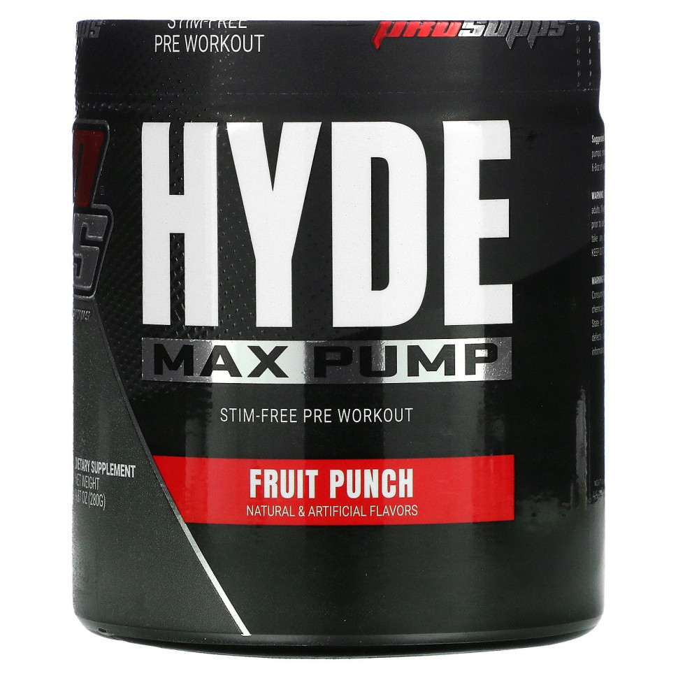   ProSupps, Hyde Max Pump,    ,  , 280  (9,87 )    -     -,    