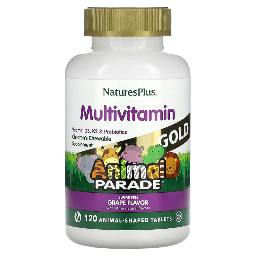   NaturesPlus, Source of Life, Animal Parade Gold,        ,     , 120        -     -,    